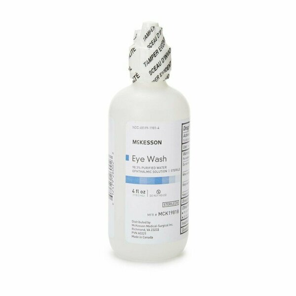 Mckesson Eye Wash Solution, 4-ounce Squeeze Bottle MCK19818